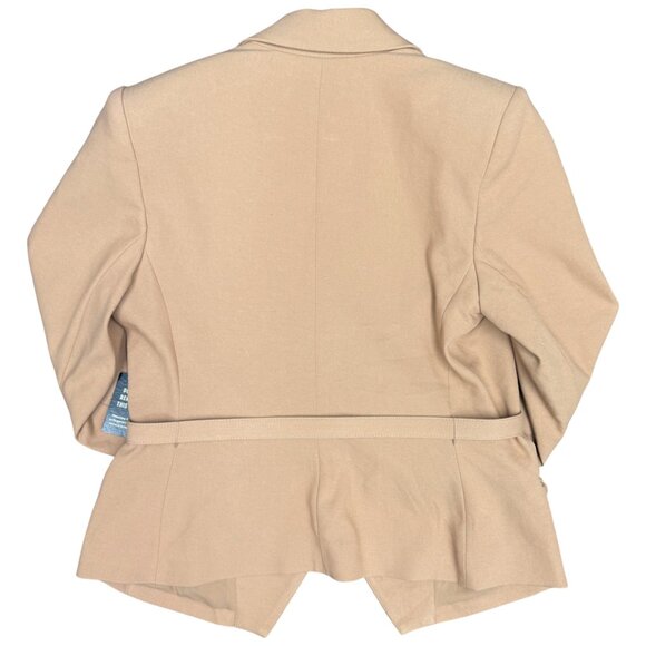 NWT Women's EXPRESS Double Breasted Belted Blazer Pecan | Size L - Picture 5 of 12